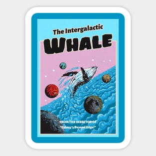 Intergalactic Whale Sticker